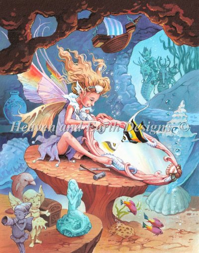 Diamond Painting Canvas - Mini Sea Fairy